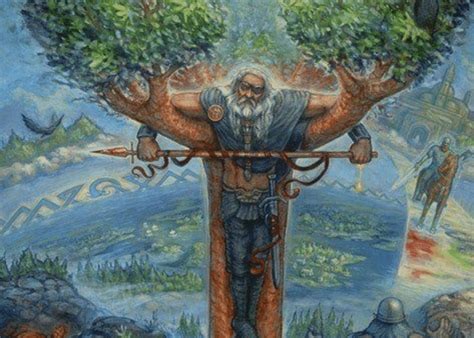 Odin works handguard featuring runes